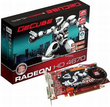 GeCube radeon hd4670 gDDR4